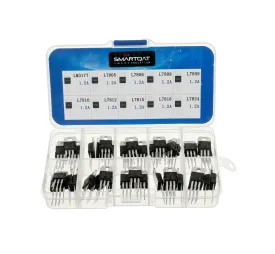 50pcs 10 Value Voltage Regulator Transistor Assortment Kit
