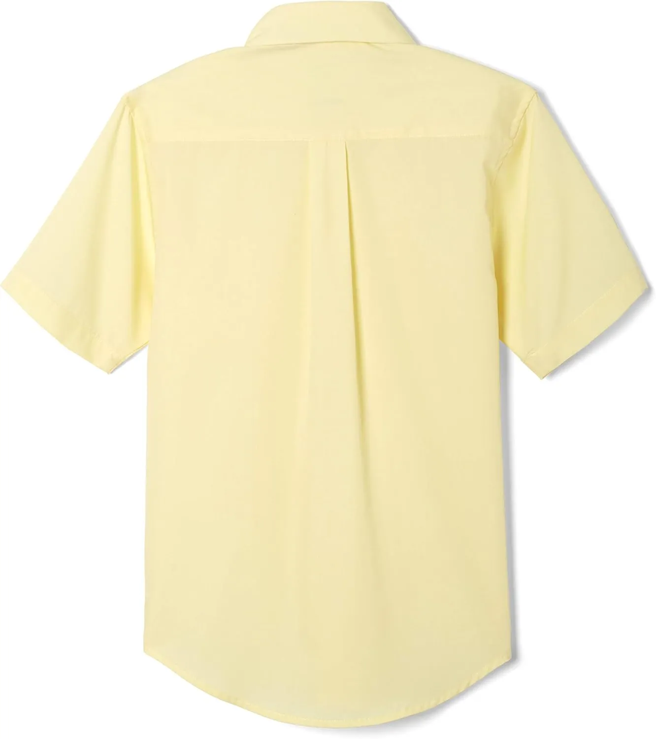 French Toast Boys' Short Sleeve Classic Poplin Dress Shirt (Standard & Husky)