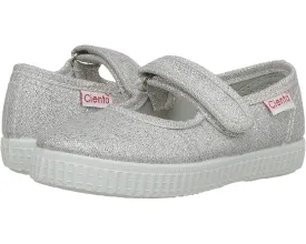 Girl Mary Jane - Silver Metallic