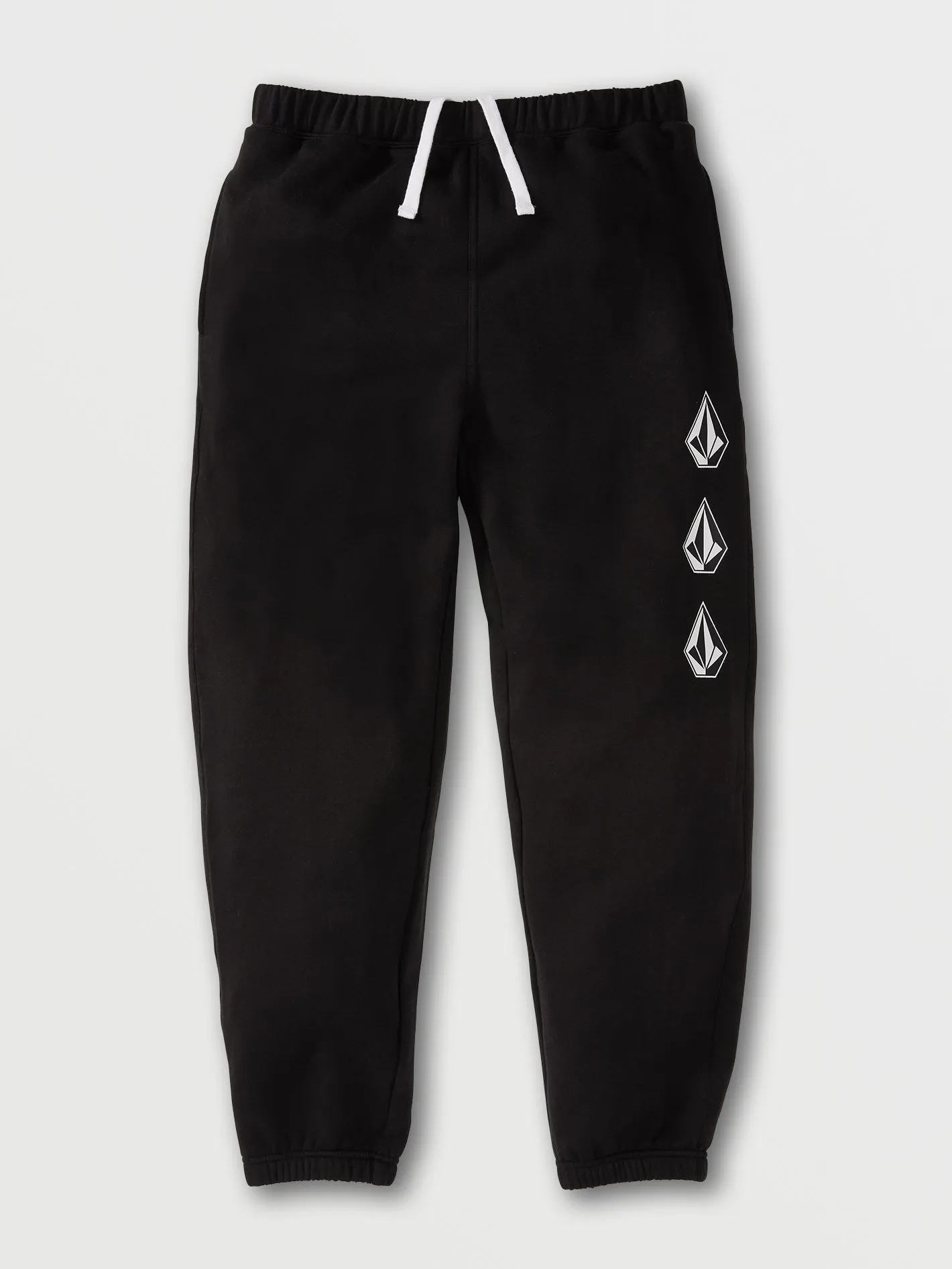 Iconic Stone Fleece Pants - Black