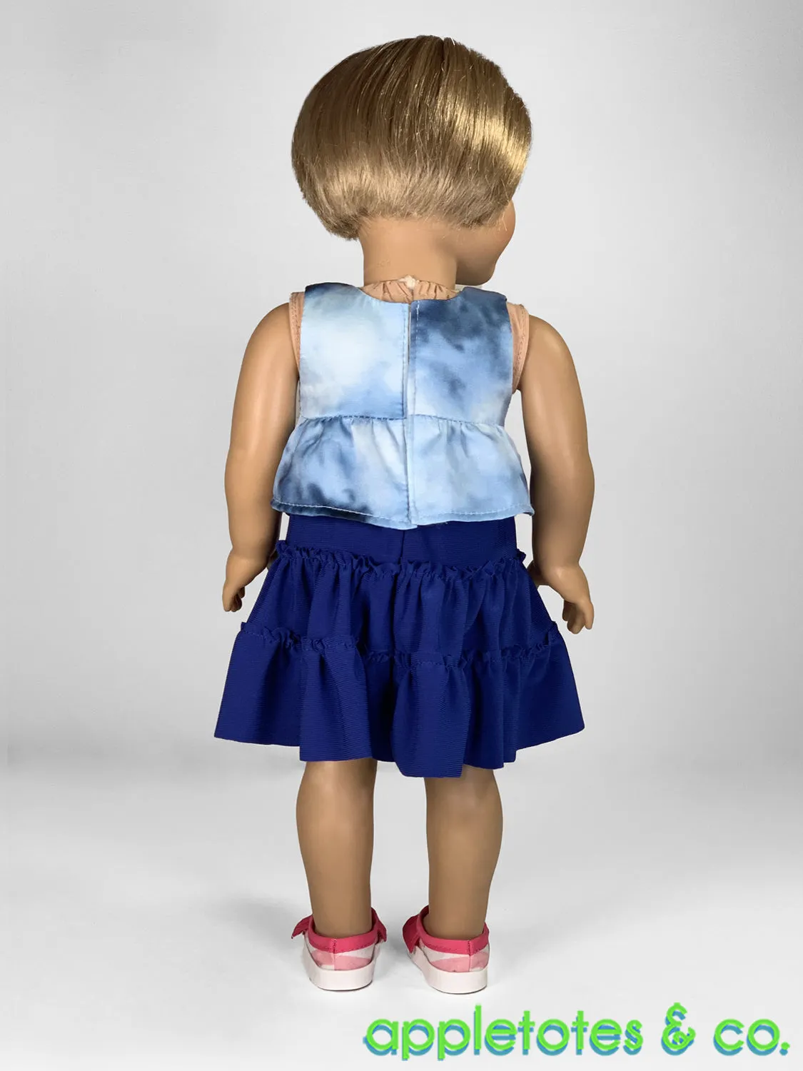 Laura Dress   Top 18 Inch Doll Sewing Pattern
