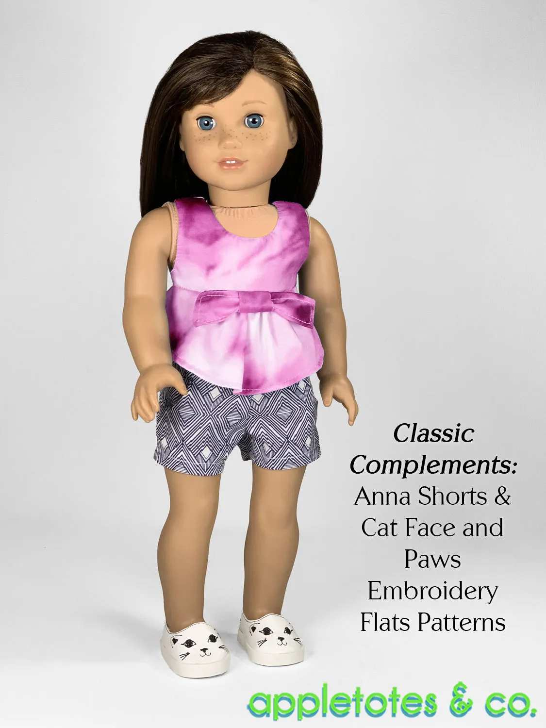 Laura Dress   Top 18 Inch Doll Sewing Pattern