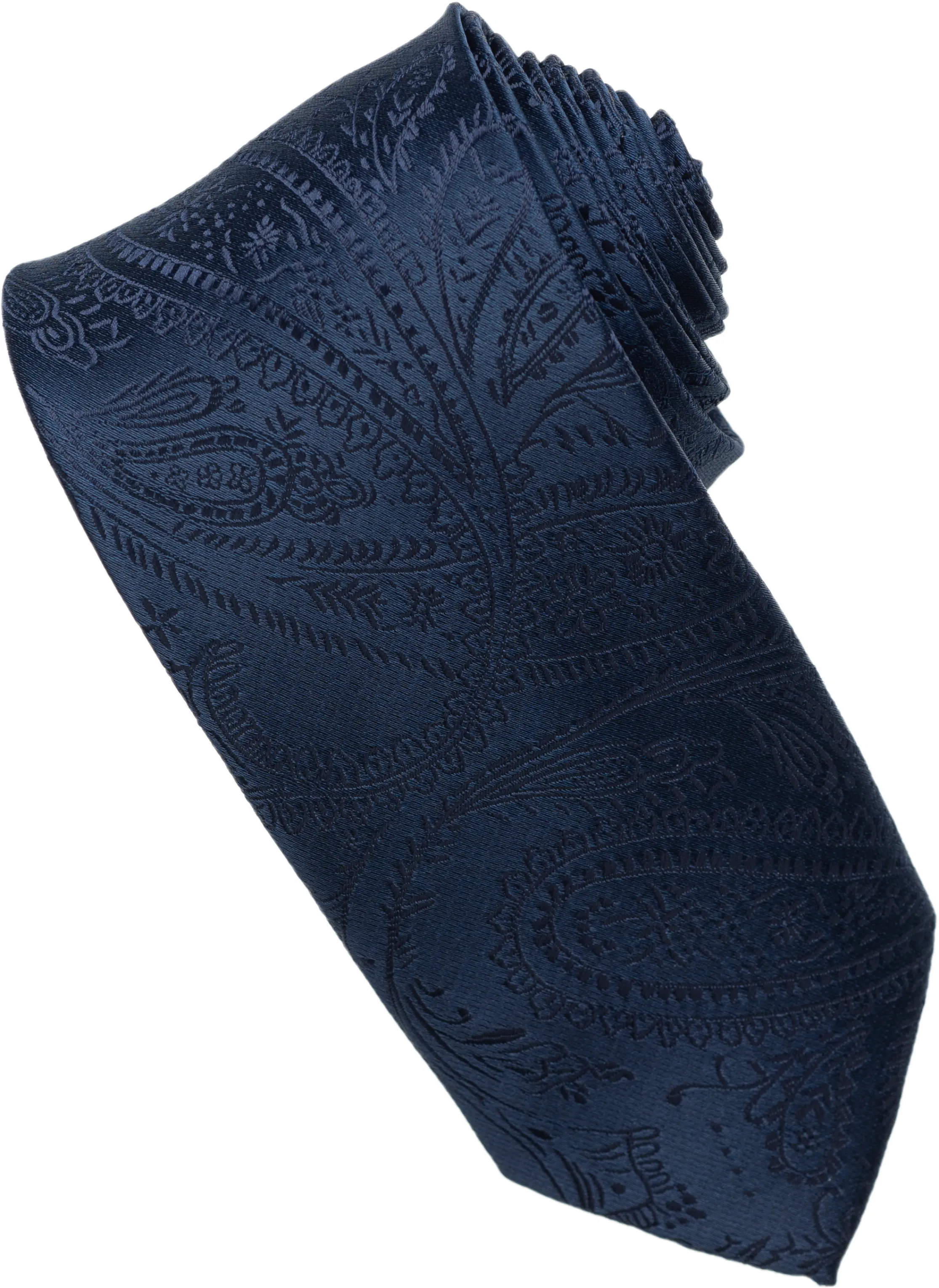 Lavender Paisley Tone on Tone Necktie