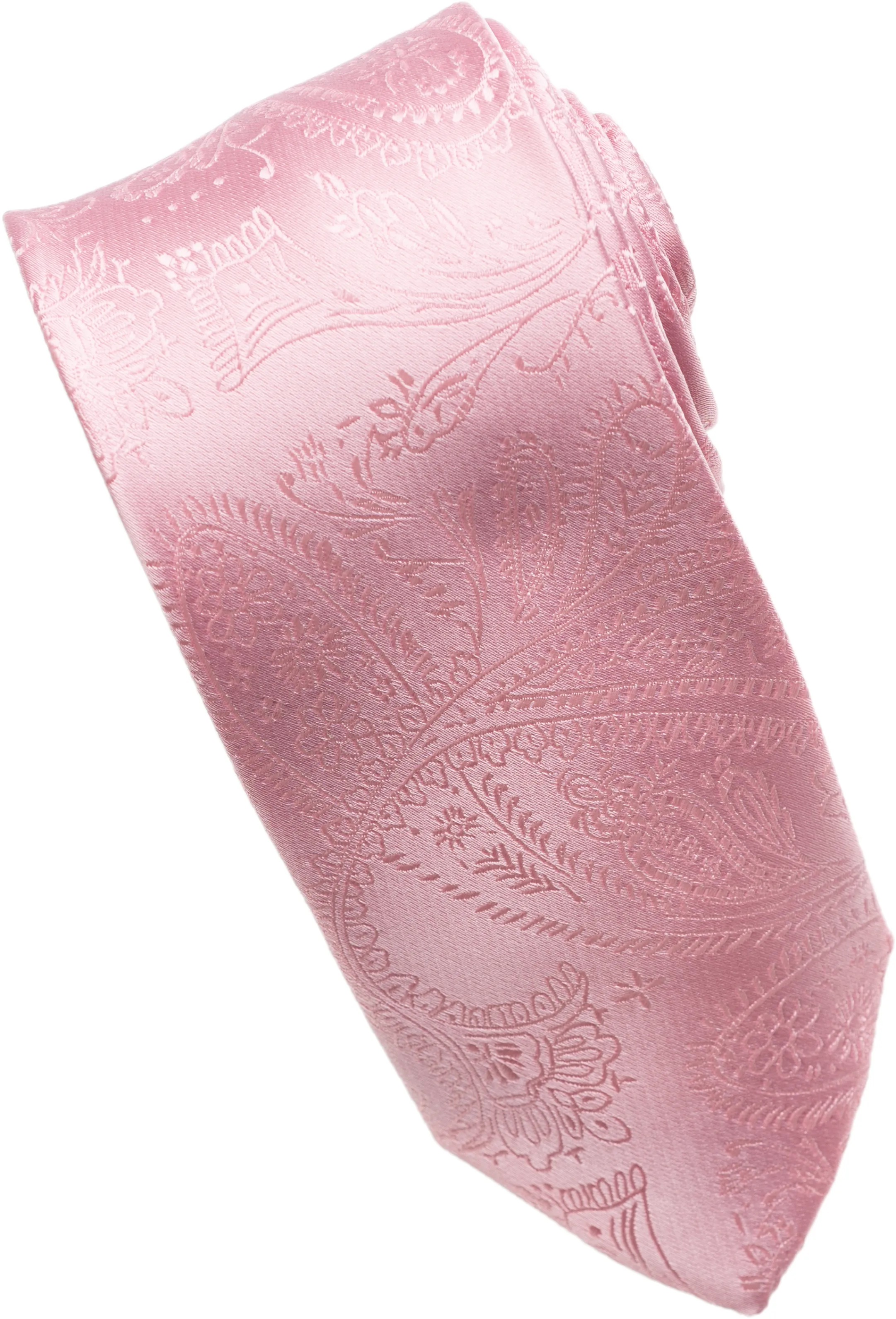 Lavender Paisley Tone on Tone Necktie