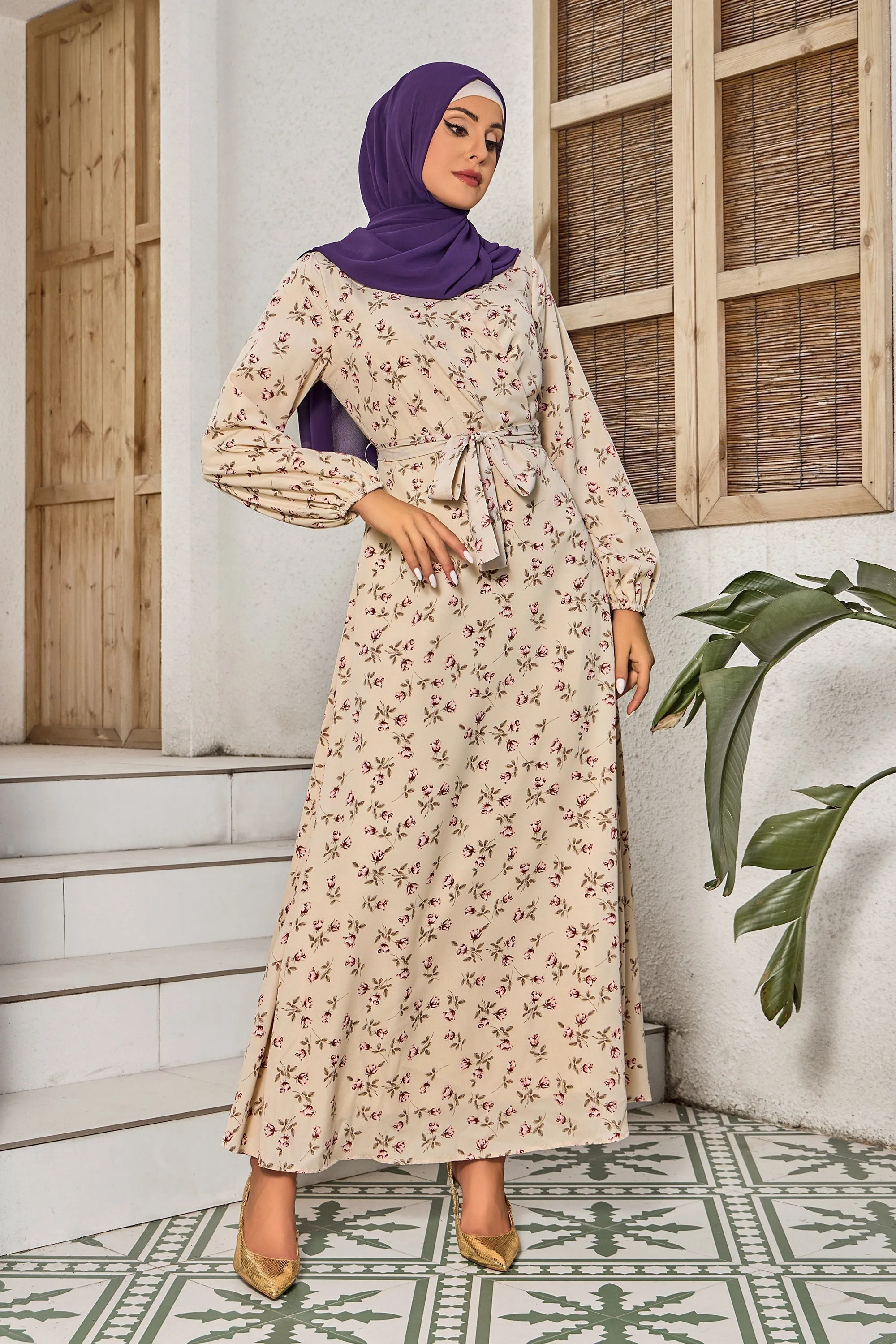 Petal Perfect Cream Maxi Dress-CLEARANCE