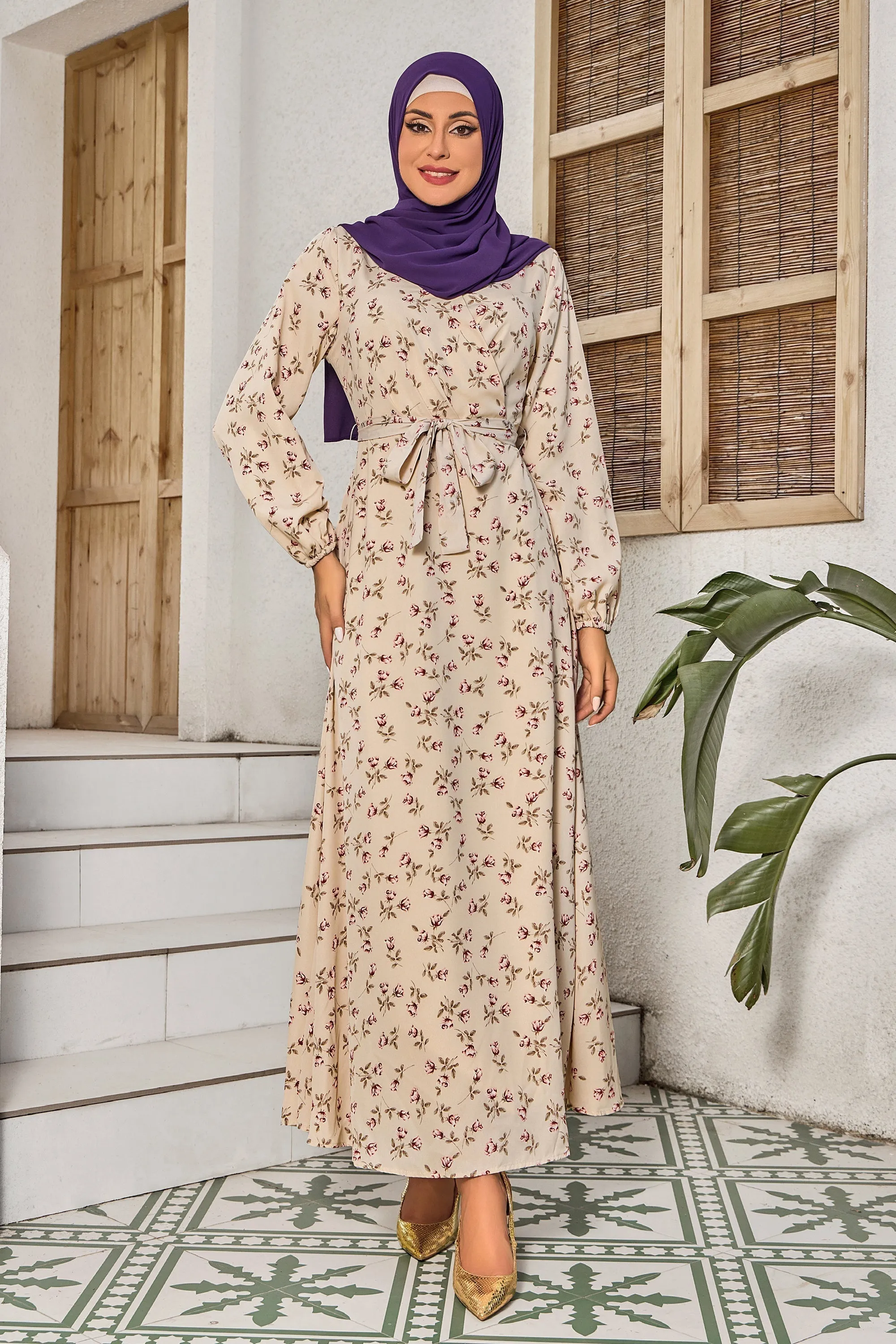 Petal Perfect Cream Maxi Dress-CLEARANCE