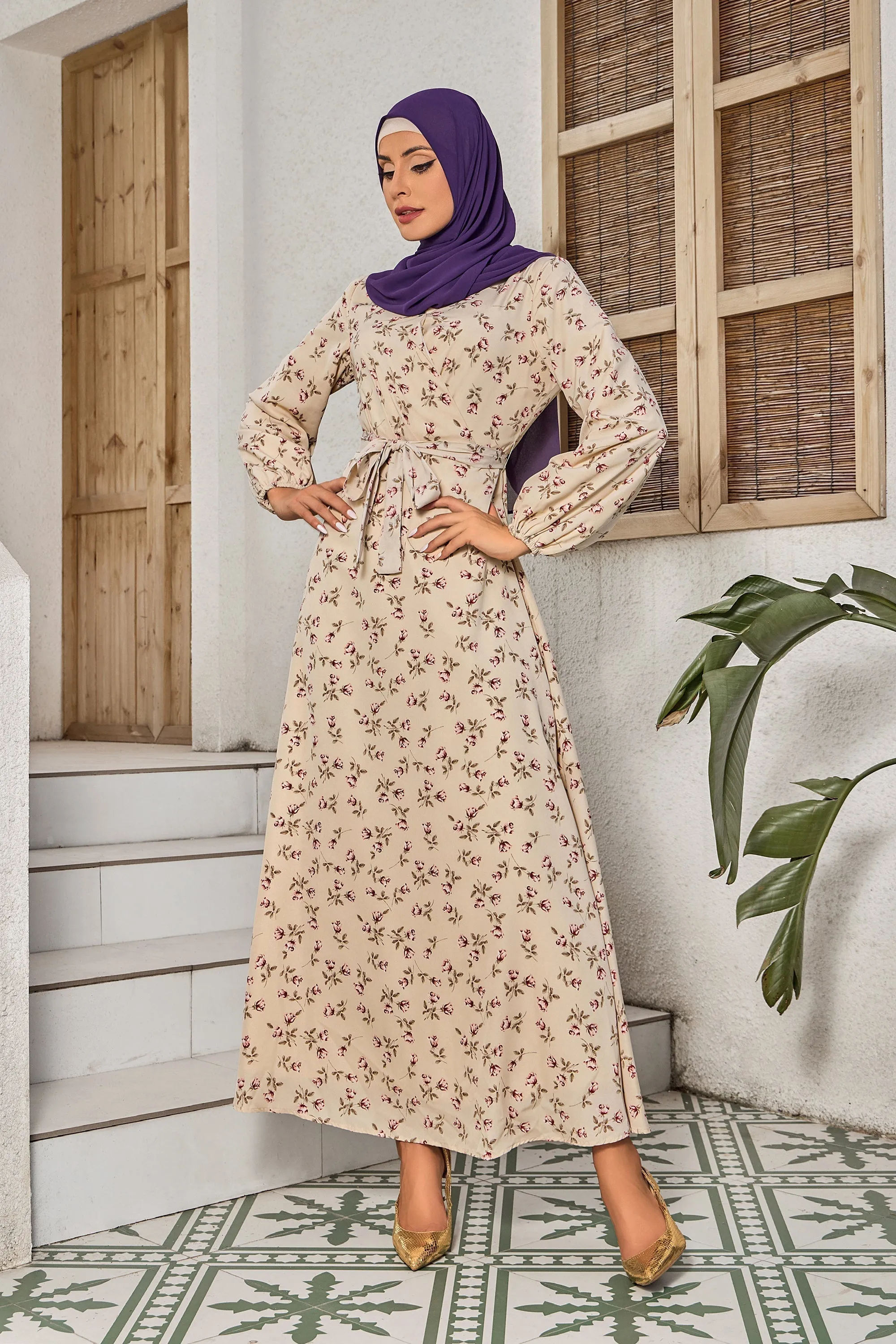 Petal Perfect Cream Maxi Dress-CLEARANCE