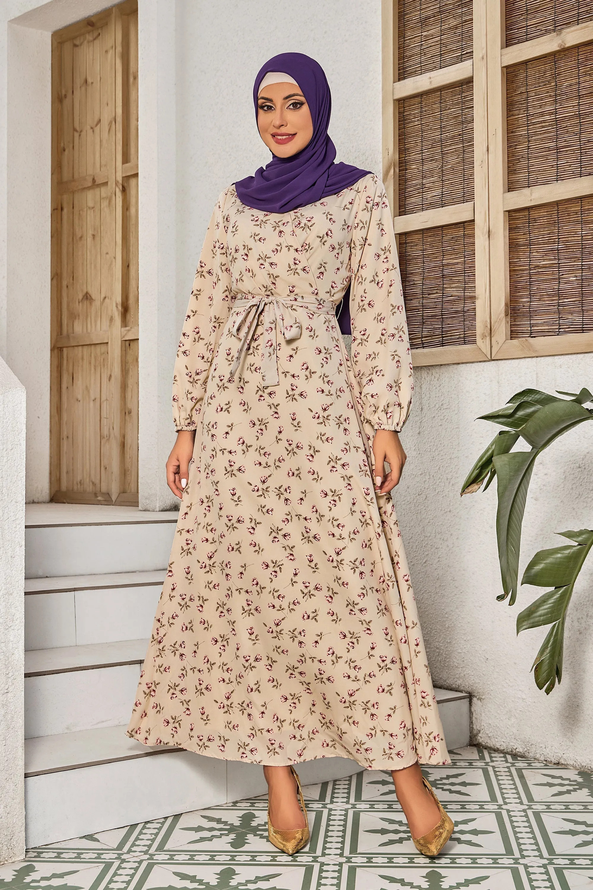 Petal Perfect Cream Maxi Dress-CLEARANCE