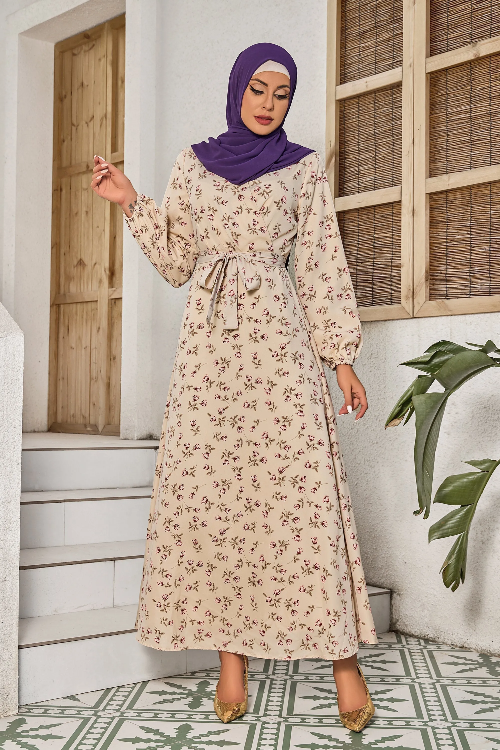 Petal Perfect Cream Maxi Dress-CLEARANCE