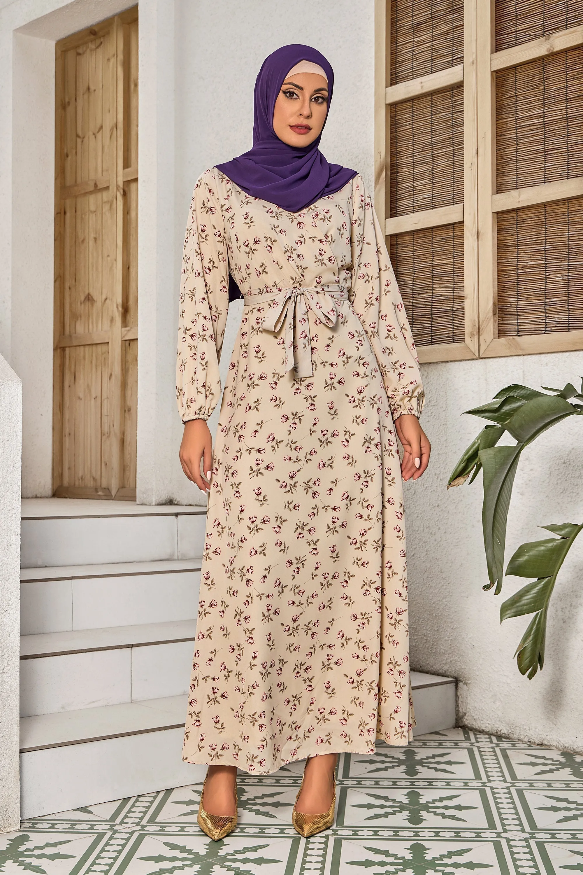 Petal Perfect Cream Maxi Dress-CLEARANCE