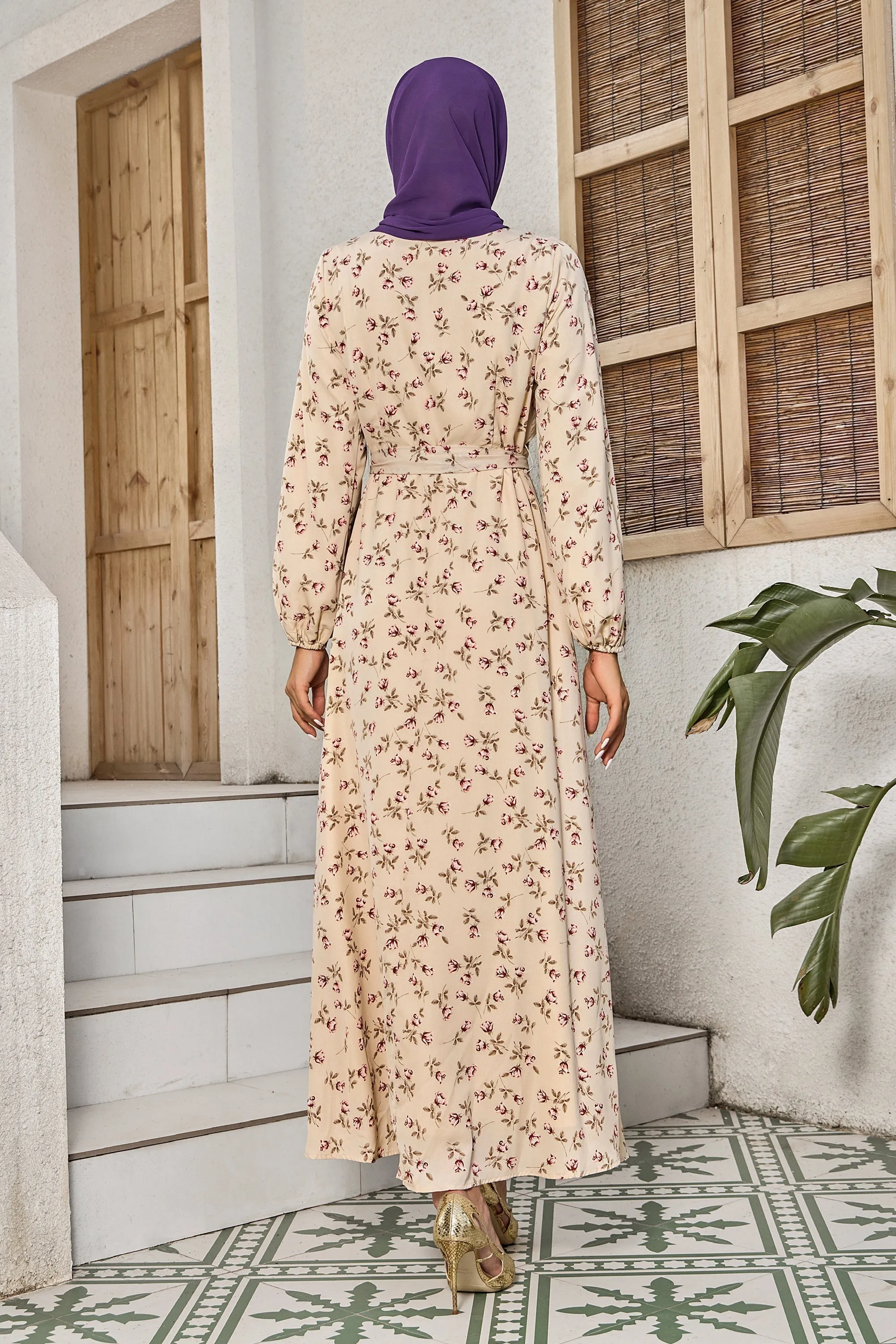 Petal Perfect Cream Maxi Dress-CLEARANCE