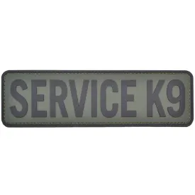 Service K9 - 1.75x6 PVC Patch - Multiple Colors