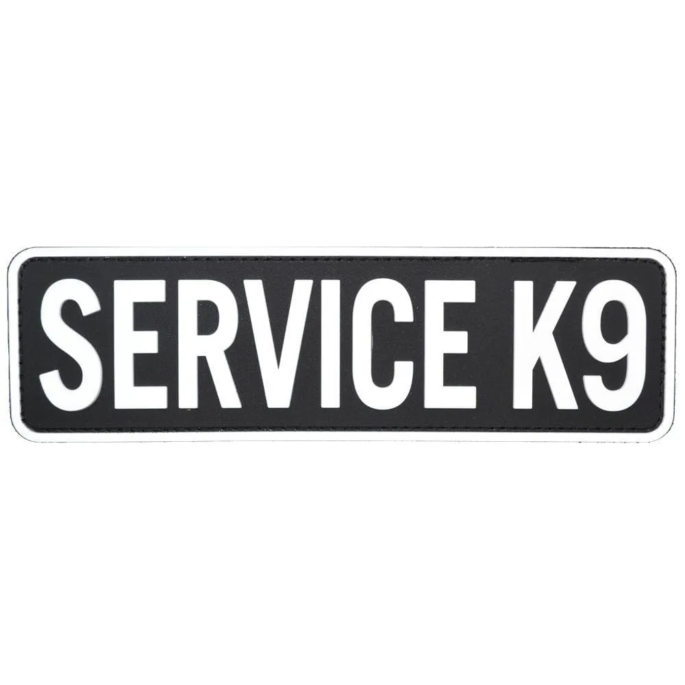 Service K9 - 1.75x6 PVC Patch - Multiple Colors