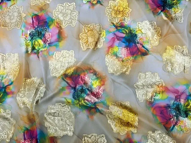 Shaded Digital Printed Uragiri Chiffon