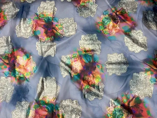 Shaded Digital Printed Uragiri Chiffon
