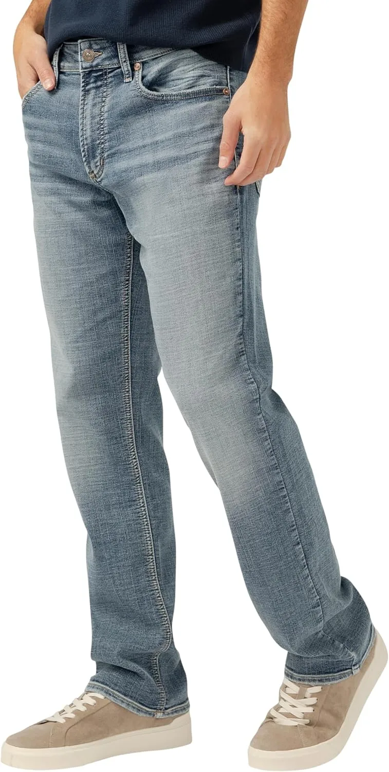 Silver Jeans Co. Men's Grayson Classic Fit Straight Leg Jeans