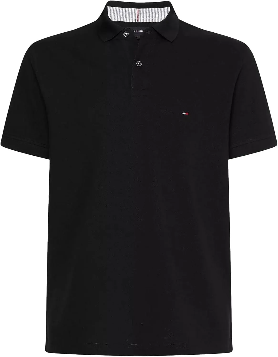 Tommy Hilfiger Men's Short Sleeve Cotton Pique Polo Shirt in Regular Fit 2024 Collection