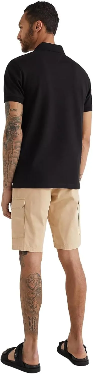 Tommy Hilfiger Men's Short Sleeve Cotton Pique Polo Shirt in Regular Fit 2024 Collection
