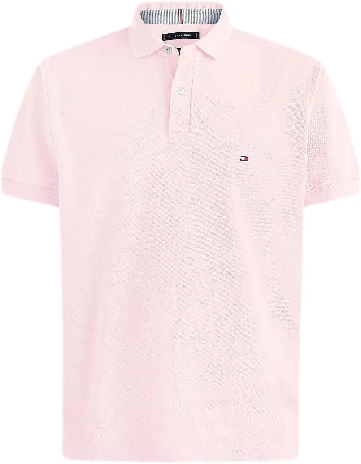 Tommy Hilfiger Men's Short Sleeve Cotton Pique Polo Shirt in Regular Fit 2024 Collection