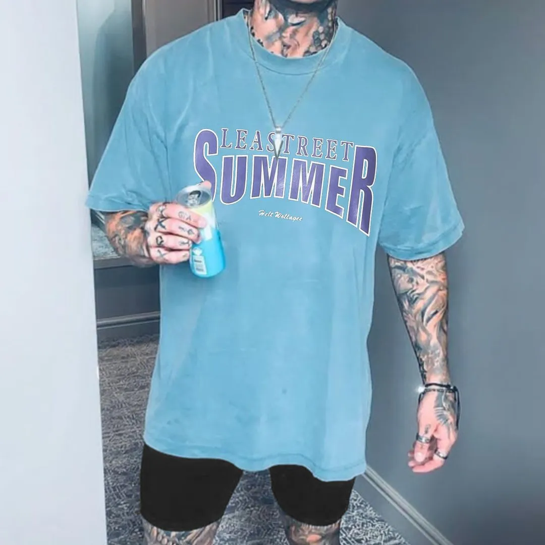 Vintage Summer Print T-Shirt