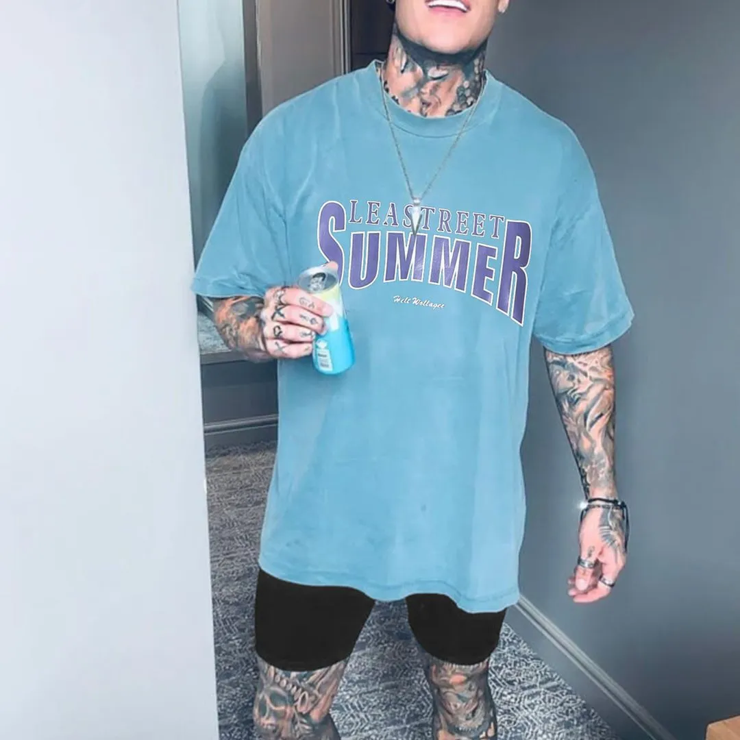 Vintage Summer Print T-Shirt