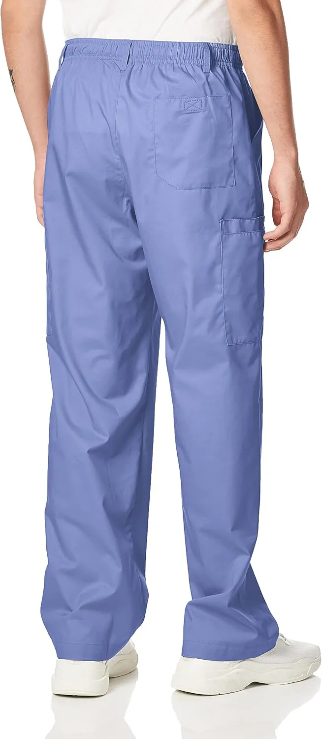 WonderWink Men's Petite Wonderwork Men's Cargo Scrub Pant Short